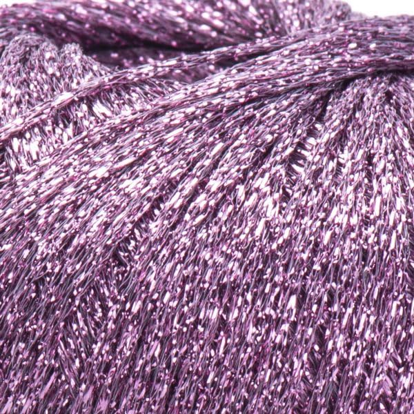 YarnArt Sparkle - Metallic Glitter Yarn for Crochet & Knitting, Amigurumi, Cardigans, Shawls, Bag Making, Soft Craft Yarn (1334) - color: 1334