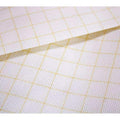 Zweigart Aida Cloth 18 Count – Natural White, 19.7" x 39.4", 100% Cotton Fabric with Helping Grid for Cross Stitch & Embroidery Projects - color: White With Grid (1449), size: 19.7" x 39.4"