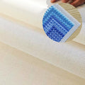 Needlepoint Canvas, 18-Mesh, 20" X 18", Beige Needlepoint Canvas Embroidery Blank White Cloth (Beige 18-mesh) - color: Beige 18-mesh