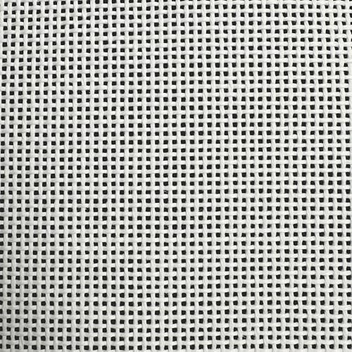 13 Mesh Needlepoint Canvas, 20" x 18" Premium White Cotton Blank Embroidery Fabric, Rolled in Cardboard Mailing Box with Artist Tape - color: White 13 Mesh (20'' x 18'')