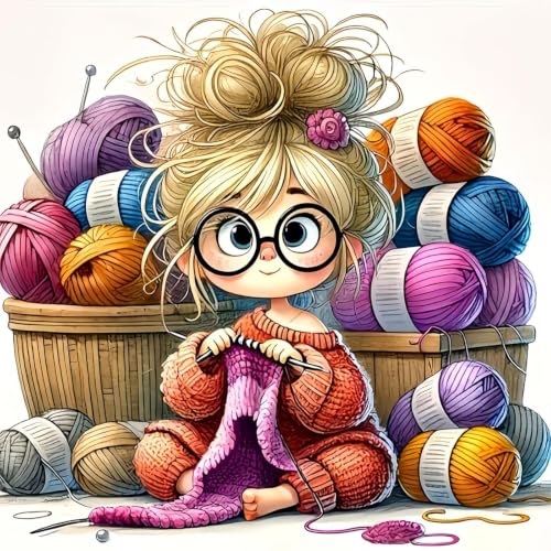 niurenmaoyi Weaving Clothes Stamped Cross Stitch Kits for Beginner,14X14In - color: Cross Stitch Kits00617-03