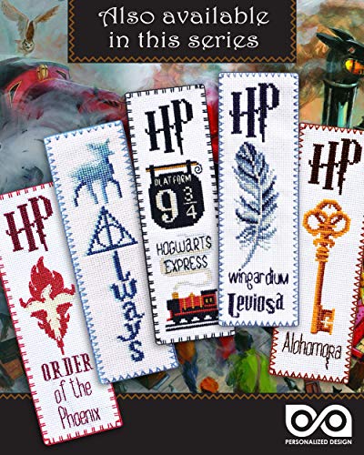 Embroidery Kit with Pattern 'Hedwig The Owl' - Counted Cross Stitch Bookmark