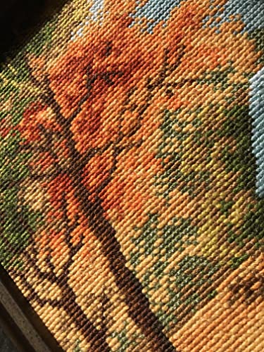 RIOLIS 1079 Autumn View Counted Cross Stitch Kit 14.96 x 10.24 in - style: Autumn View 1079