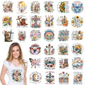 Dazoratix Religious Iron on Transfers - 30 Sheets Ready to Press Bible Verse Patches Christian Heat Transfer Vinyl Faith Stickers for T-Shirts Clothing DIY Crafts Hat Jeans Decals Clothes Decorations - style: Bible Verses-30PCs