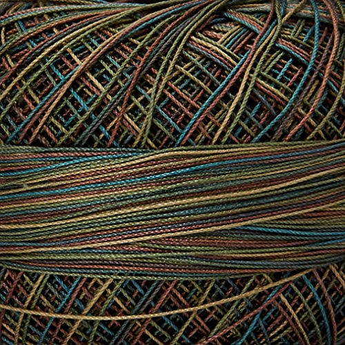 Lizbeth Size 80 HH80179 HH80 Lizbeth Cotton Thread 184 Yds 10G, Herbal Garden - color: Herbal Garden