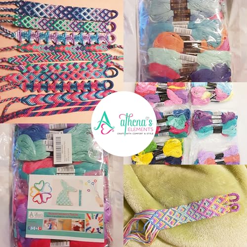 Athena’s Elements Embroidery Floss | Rainbow Thread for Embroidery, Cross Stitch Thread, Customized Independent Packaging（100 Colors）(Mermaid Color Palettes) - color: Mermaid, size: 100 pieces