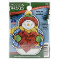 Design Works Crafts Snowman Counted Cross Stitch Ornament Kit