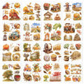 Rub on Transfers for Furniture DIY Crafts Autumn Farm - color: Autumn Farm