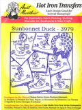 Aunt Martha's Hot Iron Transfers 3979 Sunbonnet Duck