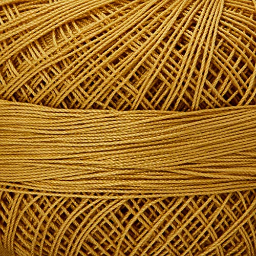 Lizbeth Size 80 HH80699 HH80 Lizbeth Cotton Thread 184 Yds 10G, Harvest Gold - color: Harvest Gold