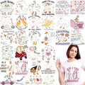 Yuntau 30 Pcs Silly Goose Iron on Transfers Patches, Funny DTF Vinyl Decal - style: Goose