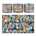 Artisanal Yarn Collection Multifiber Fancy Yarn for Knitting Crocheting Crafts DIY, Set of 3 Rolls (Garden Dream Weave) - color: Garden Dream Weave