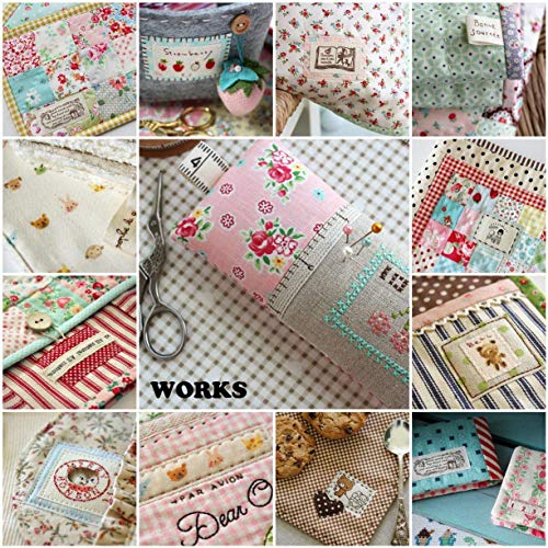 Phantomon 50pcs 8inch x 8inch Cotton Fabric Craft Precut Square Patchwork Sheets for Quilting, Sewing, Scrapbooking (8Inch x 8Inch) - size: 8Inch x 8Inch