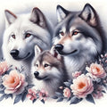Dugsmgd Wolf Diamond Art Kits for Adults, Animal Diamond Painting 14x14in - color: Wolf