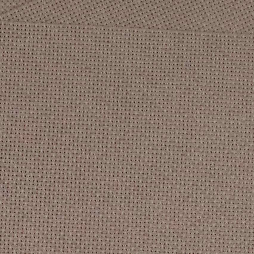 KCS 12" x 59" (30cmx 149cm) 18CT Counted Cotton Aida Cloth Cross Stitch Fabric (Coffee) - color: Coffee
