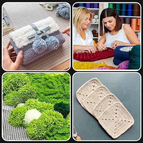 8 Pcs Plastic Canvas Sheets, 11x8.2In 14 Count Eye Mesh Cross Stitch Canvas for DIY Crafts, Cross Stitch, Embroidery, Knit Crochet Projects and Make Aquarium Dividers