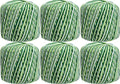 ThreadArt 100% Cotton Crochet Thread Size 10, Variegated Garden Greens - color: VARIEGATED GARDEN GREENS, size: SIZE 10 - 6 PACK