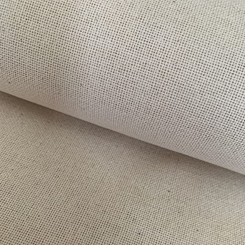 32 Count Evenweave Cloth Embroidery Cross Stitch Fabric, Natural Warm Color Ecru, W29 x L39 - size: W29" x L39"