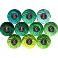 Crochet Thread 10 Balls Cardinal Size 8 for Crochet Hardanger Cross Stitch Needlepoint Hand Embroidery (Cayon Series) - color: cayon series