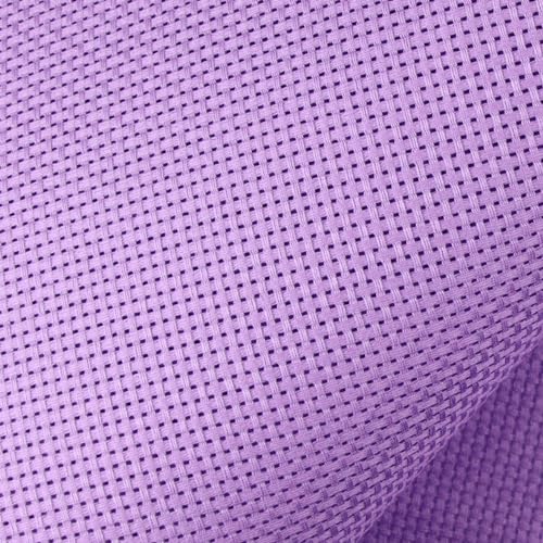 19" x 28" 11CT Counted Cotton Aida Cloth Cross Stitch Fabric (Lavender) - color: Lavender