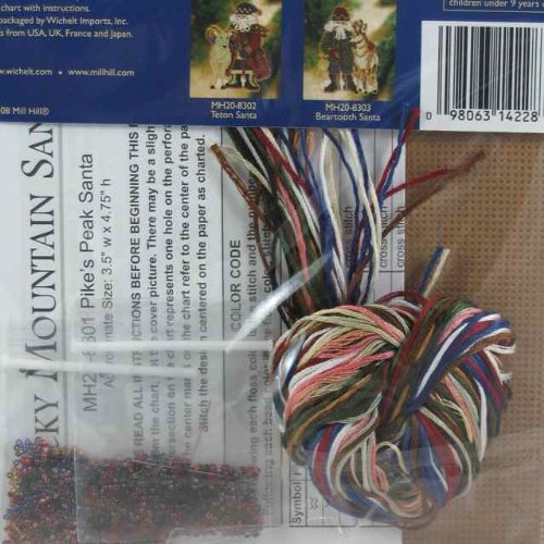Mill Hill Pike's Peak Santa - Cross Stitch Kit