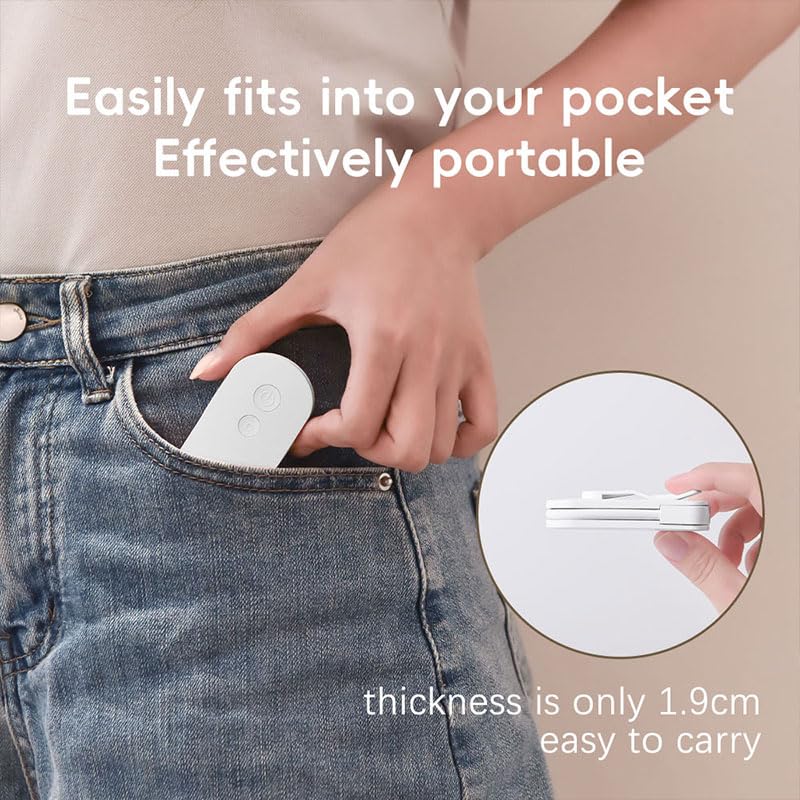 Choudao Rechargeable Book Light, Portable Reading Light,White - color: White