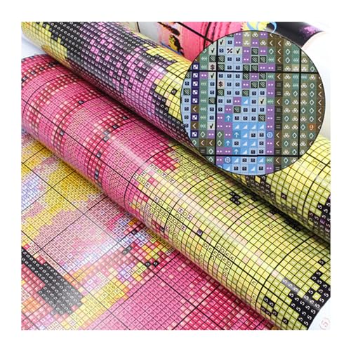 Leczany Cross Stitch Stamped Kits Patterns Craft Kit Needlepoint Full Range of Embroidery Starter Kits Beginners for DIY 11CT 3 Strands | Fox and Maple Trees 13.4×17.7 inches - color: 11CT Stamped kits,Fox and Maple Trees 13.4×17.7 inches