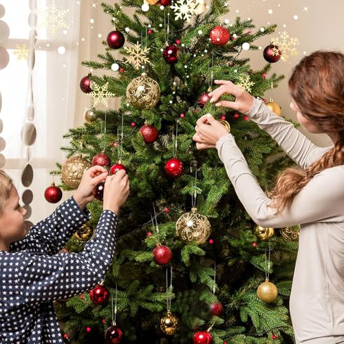 JUNEBRUSHS 600PCS Christmas Ornament Hooks, Ornament Hangers with Snap - color: Silver