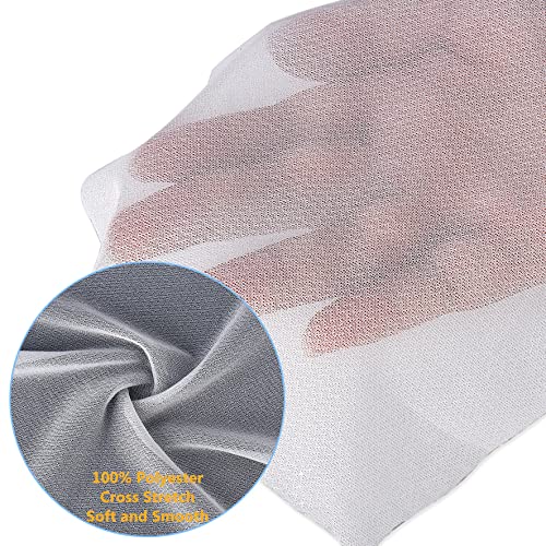 Simthread Fusible Iron-on Embroidery Backing Interfacing - 7" x 10 Yard Roll - color: White, size: 7" x 10Y Roll
