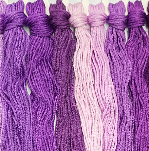 Moohue 14 ct Counted Cross Stitch Kits for Adults Flowers Cross Stitch Patterns Stamped Printed Cross Stitch Kits (Flowers 5) - color: Flowers 5
