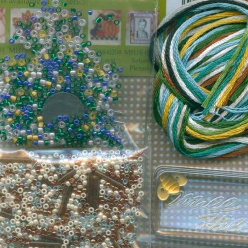 Mill Hill Mallard Beaded Counted Cross Stitch Ornament Kit 2010 Autumn Harvest MH18-0206
