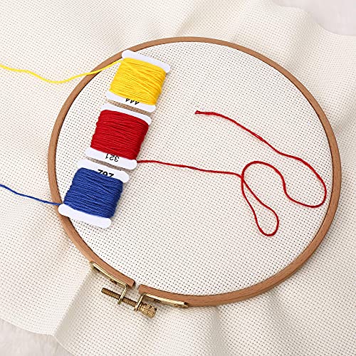 Aida Cloth 14 Count Cross Stitch Fabric,19×28inch (14CT, Off White) - color: Off White, size: 14CT
