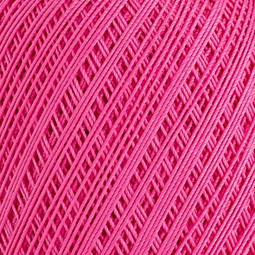 Yarn Art 1 Skein YarnArt Violet,100 Mercerized Cotton Yarn Threads Crochet Lace Hand Knitting Yarn Embroidery Arts Crafts (Pink 5001) - color: 5001
