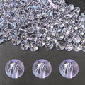 10mm Hand-Drawn Glass Beads Bulk 160pcs Blue Purple Round - color: Blue&Purple 10mm
