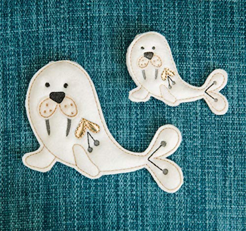 Kimberbell Felt Sheet, Color: Buttermilk, Size: 12 x18, Thickness: 1.4 mm, Iron-Friendly & Machine Washable, Machine Embroidery, Quilting & Sewing - KDKB1235 - color: Buttermilk