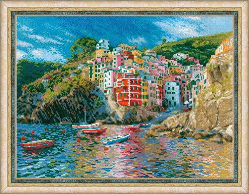 RIOLIS 1747 Liguria Counted Cross Stitch Kit 15.75 x 11.81 in