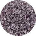 90g Glass Bugle Beads 7x2mm Embroidery Tube Glass Spacer Bulk Small Craft Long Beads for Necklaces Bracelets Earrings DIY Jewelry Making(Violet) - color: Violet