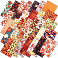 Tudomro 70 Pcs 10 x 10 Cotton Fabric Square for Quilting, Pumpkin - color: Pumpkin