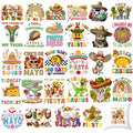Cinco de Mayo Iron on Transfers Heat Transfer Viny 28pcs - color: Green