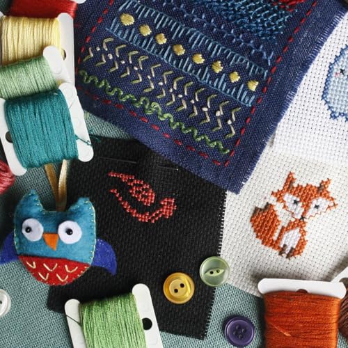 Essentials By Leisure Arts Aida Cloth, 14 Count, Kelly Green Cross Stitch Fabric, Embroidery Fabric, Cross Stitch Supplies for Crafting, Stitching, and Sewing Projects 30X36
