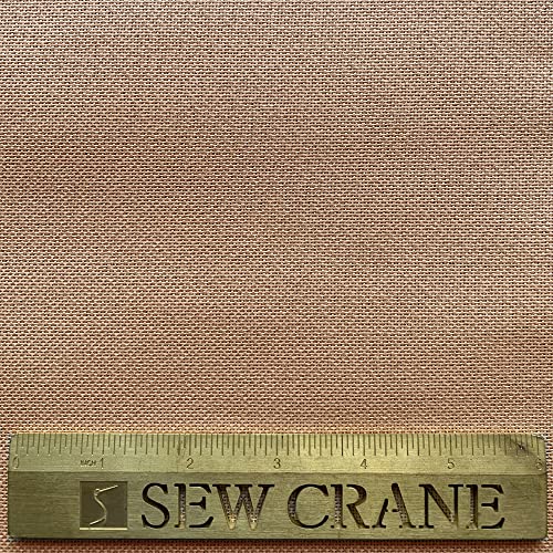 25 Count Evenweave Embroidery Fabric Cross Stitch Cloth, Deep Khaki, W59″ x L20″ - color: Deep Khaki, size: W59″ x L20″