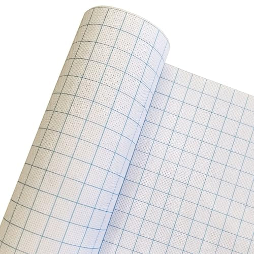 SewCrane 14CT Easy Count Aida Cotton Embroidery Fabric with Washable Grid Lines, White (29" W x 39" L) - size: 29"W x 39"L