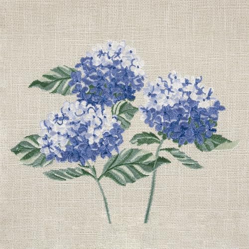 Hobby Gift Medium Sewing Box Organiser - color: Blue Hydrangea