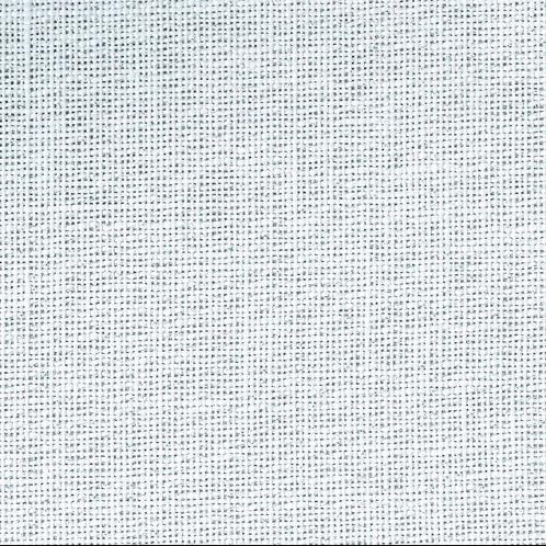 Wizardi Cashel 28 Count Opalescent White 3281/1111. Needlework Canvas, Cross-Stitch Fabric, Embroidery Cloth, Needlepoint Canvas. 94% Linen and 6% Met.Polyester. Precut Zweigart - color: Opalescent White