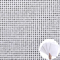 8 Pcs 18 Mesh Needlepoint Canvas 8" x 8" White Blank Embroidery Canvas 100% Cotton White Needlework Fabric Twist Interlock Line for Cross Stitch DIY Crafts Project Home Gift Decor - size: 8" X 8", style: 18 Mesh