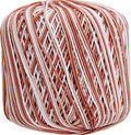 ThreadArt 100% Cotton Crochet Thread Size 3, Variegated Desert Sands 52 - color: VARIEGATED DESERT SANDS, size: SIZE 3 SINGLE
