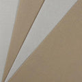 KCS 4/6 pc of 12" x 18"(30cmx45cm) 18CT Counted Cotton Aida Cloth Cross Stitch Fabric (4 pc,Pearl Grey+Khaki) - color: Pearl Grey+khaki, size: 4 pc