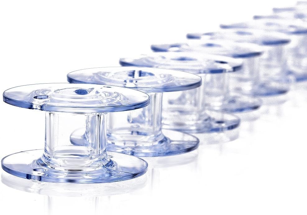 Distinctive Premium Bobbin Box Case with 30 Style SA156 / 15J Bobbins - size: Premium 30-Bobbin Box