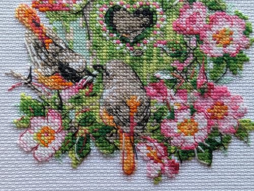 RIOLIS 2092 Happy Together Counted Cross Stitch Kit 7 x 7 in - style: Happy Together 2092