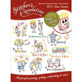 Stitcher's Revolution Iron-On Transfers-Movie Munchies